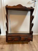 Fraai Houten Wandrek voor 3 Geweren, Antiek en Kunst, Ophalen
