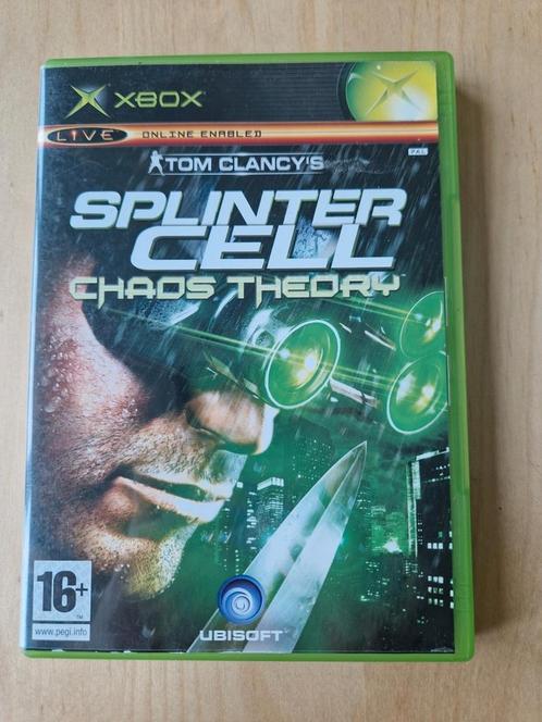 Splinter Cell Chaos Theory Xbox Game, Spelcomputers en Games, Games | Xbox Original, Zo goed als nieuw, 1 speler, Vanaf 18 jaar