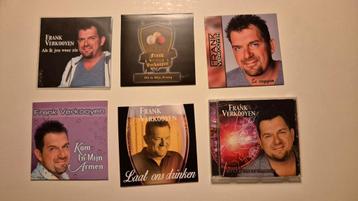 Verzameling Frank Verkooyen promo cd singles + 1x album beschikbaar voor biedingen