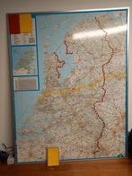 Magneetbord landkaart met magneetjes, Ophalen