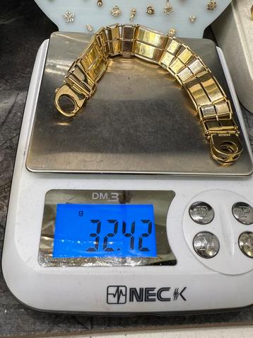Prachtige 18 karaats gouden armband bijna gratis beschikbaar voor biedingen