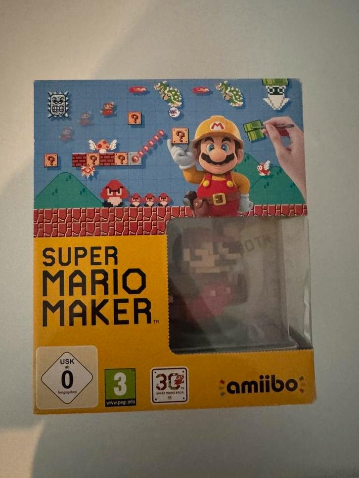 Super Mario Maker Limited Edition CIB, Spelcomputers en Games, Games | Nintendo Wii U, Nieuw, 3 spelers of meer, Vanaf 3 jaar