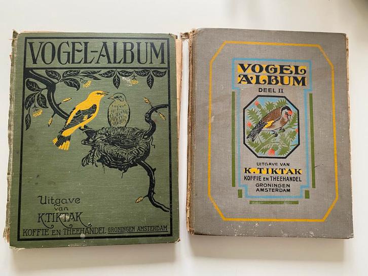 Verzamelboek Vogels K. Tiktak, deel 1 & 2, Boeken, Natuur, Gelezen, Vogels, Ophalen of Verzenden