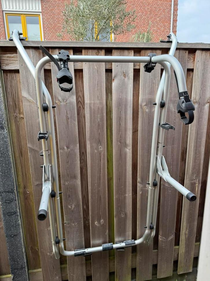 Fiamma Fietsendrager Camperbus (zonder goten), Auto diversen, Fietsendragers, Gebruikt, Achterklepdrager, 2 fietsen, Ophalen of Verzenden