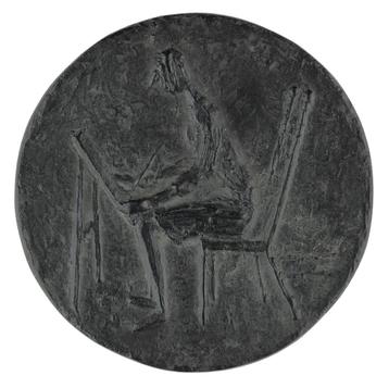 Josje van Riemsdijk - Maecenaspenning, 1957 : Pulchri Studio beschikbaar voor biedingen