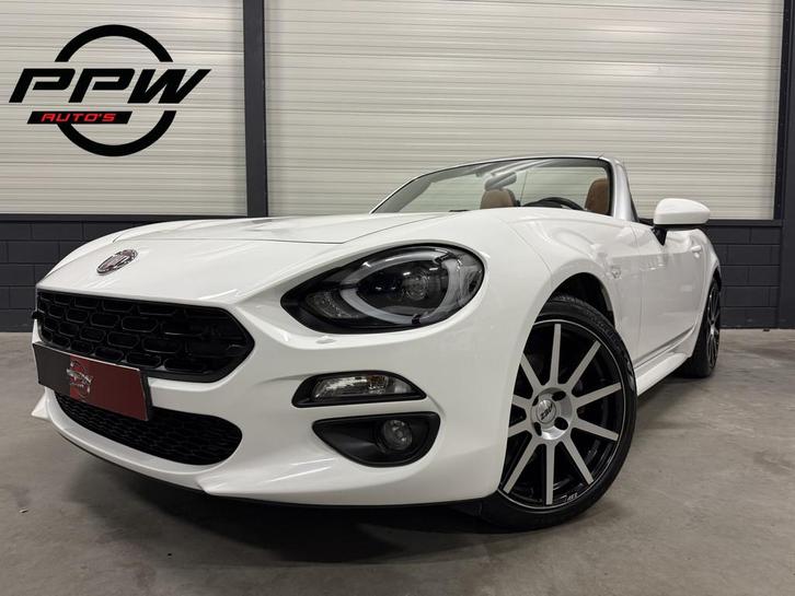 Fiat 124 Spider 1.4 MultiAir Turbo Lusso LED/LEER/BOSE/CAMER, Auto's, Fiat, Bedrijf, Te koop, 124 Spider, ABS, Achteruitrijcamera