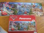 Disney Cars puzzel 160 stukjes Panorama - Clementoni, Ophalen of Verzenden, Overige figuren, Gebruikt, Overige typen