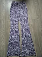 Flare broek lila panterprint maat S, Paars, Ophalen of Verzenden, Loavies, Maat 36 (S)