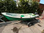 Vissersboot consoleboot fishmaster incl trailer, Watersport en Boten, Vis- en Consoleboten, Ophalen, Tot 10 pk, Zo goed als nieuw