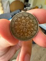 Zeldzame 2 euro munt portugal 2002 met drukfout, Postzegels en Munten, Ophalen of Verzenden, Portugal, 2 euro