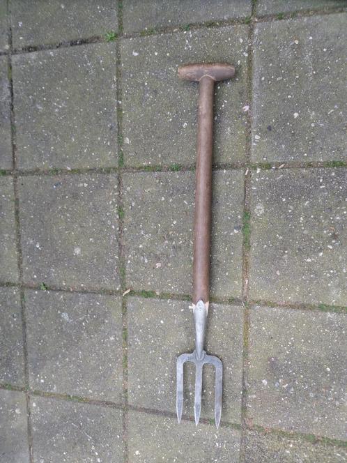 Vaste spitvork - Kort model - 85cm - De Wit, Tuin en Terras, Hand-tuingereedschap, Zo goed als nieuw, Vork, Ophalen of Verzenden