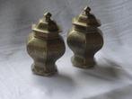 Twee Chinese bronzen dekselpotten, Ophalen of Verzenden, Brons