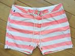 SCOTCH & SODA zwemshort oranje beige streep maat M, Maat 48/50 (M), Beige, Ophalen of Verzenden, Zwemshort