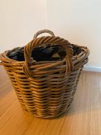 Rotan plantenmand - 31x26 cm, 25 tot 40 cm, Overige materialen, Rond, Binnen