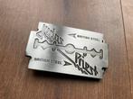 Judas Priest - British Steel - Buckle, Kleding | Heren, Riemen en Ceinturen, Overige kleuren, Echt leder, Ophalen of Verzenden