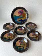 Oud glansplatelen setje Gouda, Antiek en Kunst, Ophalen of Verzenden