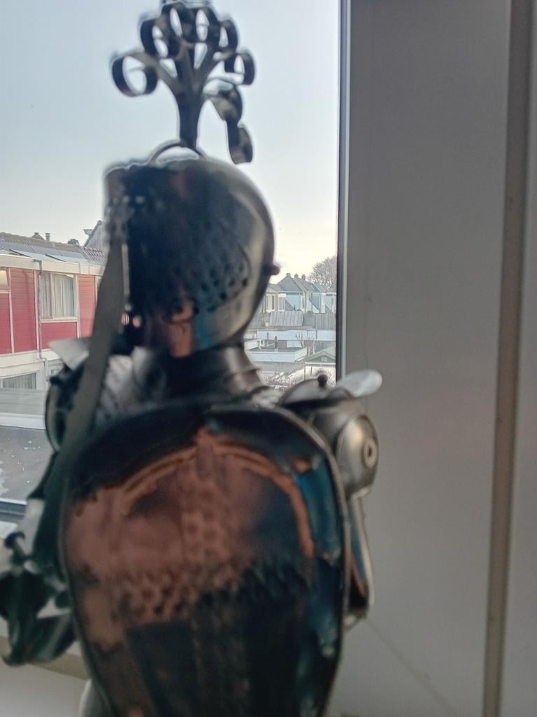 Metalen Flessenhouder Ridder, Ophalen of Verzenden