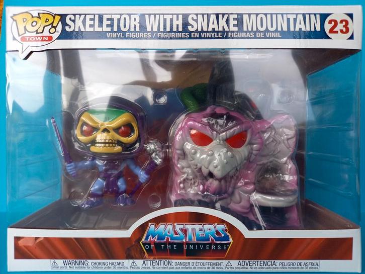 Funko Pop Pop! NIEUW 23 Skeletor with Snake Mountain Masters, Verzamelen, Poppetjes en Figuurtjes, Nieuw, Ophalen of Verzenden
