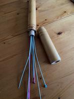 Koker met breinaalden, Ophalen, Gebruikt, Breien, Naald