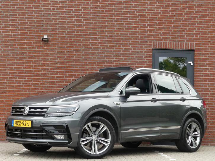 Volkswagen Tiguan 2.0 TSI 4Motion 2 X R-Line / Trekhaak / 31, Auto's, Volkswagen, Bedrijf, Te koop, Tiguan, 360° camera, 4x4, ABS