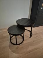 Salon tafeltjes, 50 tot 100 cm, Rond, Zo goed als nieuw, Minder dan 50 cm