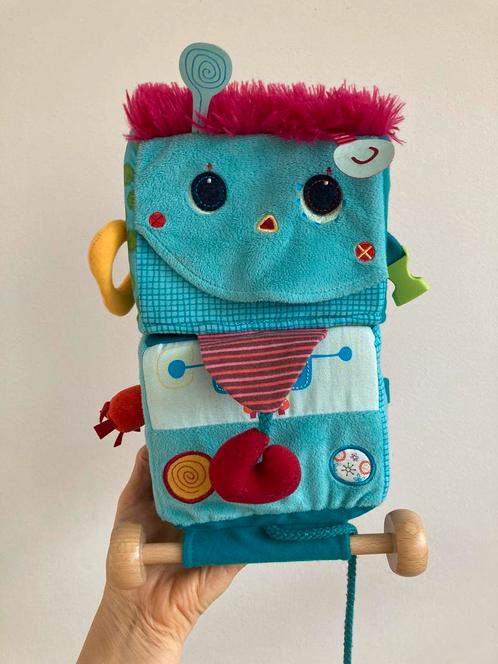 Soft Robot knuffel liliputiens textiel senso motorisch, Kinderen en Baby's, Speelgoed | Babyspeelgoed, Zo goed als nieuw, Overige typen