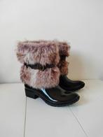 Fluffy lak regenlaarsje. 40, Kleding | Dames, Schoenen, Bruin, Nieuw, Ophalen of Verzenden, Regenlaarzen