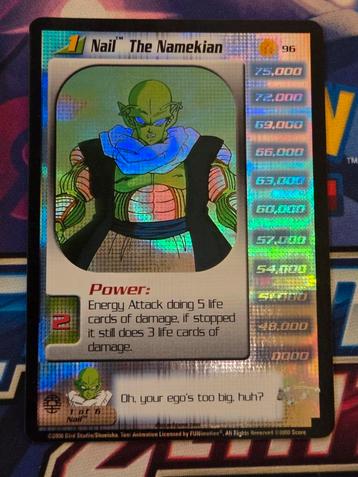 Nail the Namekian 96 DBZ CCG Frieza Saga Foil - NM beschikbaar voor biedingen