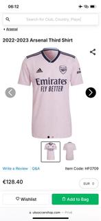Arsenal 2022/2023 uitshirt roze, Ophalen of Verzenden, Zo goed als nieuw, Overige maten