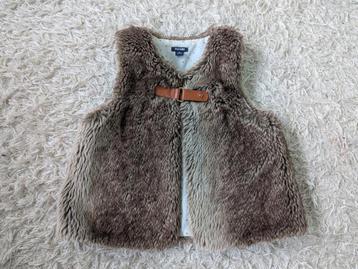 Bontjasje bodywarmer KIABI maat 98-104-110 beschikbaar voor biedingen