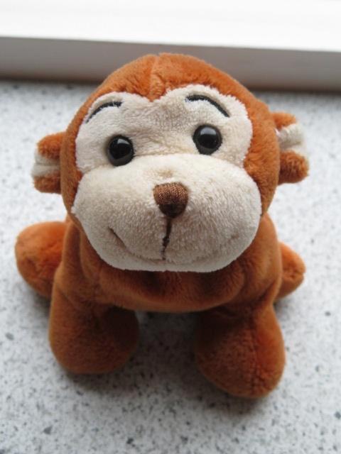 Aap of aapje merk Evora met veel korrelvulling in lijf, Kinderen en Baby's, Speelgoed | Knuffels en Pluche, Zo goed als nieuw