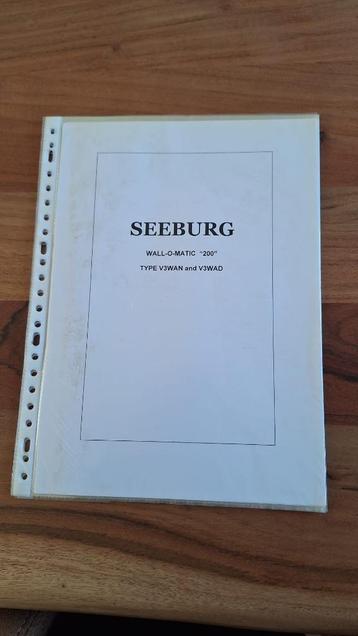 Seeburg Wall-O-Matic "200" Manual (& apparaat)