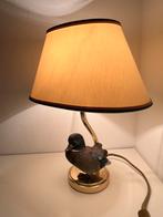 Vintage Feese duitse tafellamp met eend duck mallard, Ophalen of Verzenden, Zo goed als nieuw, Minder dan 50 cm