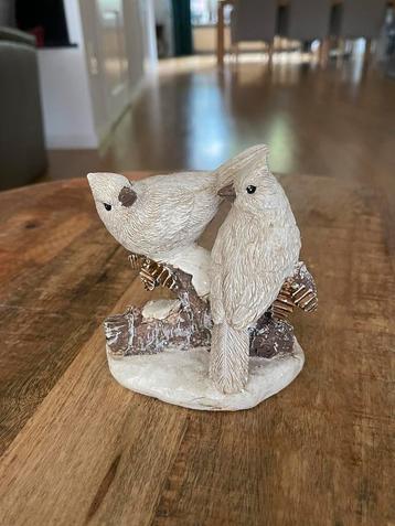 Beeldje vogeltjes Clayre en Eef beschikbaar voor biedingen