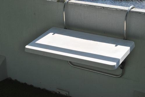 Balkontafeltje, 69 bij 39 cm, Tuin en Terras, Tuintafels, Gebruikt, Rechthoekig, Ophalen of Verzenden