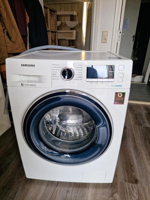 Samsung Ecobubble 8kg Wasmachine, Witgoed en Apparatuur, Wasmachines, Gebruikt, Voorlader, 6 tot 8 kg, 85 tot 90 cm, Ophalen