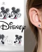 Children's earrings Mickey Mouse silver 925 and glossy finis, Sieraden, Tassen en Uiterlijk, Oorbellen, Nieuw, Met edelsteen, Zilver