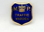 London Metropolitan Police Traffic Warden Cap Badge, Verzamelen, Verzenden, Overige soorten, Engeland, Embleem of Badge