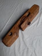 Mooie antieke  houten  Katrol 34 cm lengte, Antiek en Kunst, Antiek | Gereedschap en Instrumenten, Ophalen of Verzenden