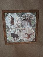 Bijzet tafel met tegel, Antiek en Kunst, Ophalen