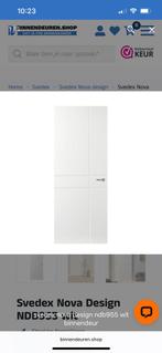 Svedex deur Nova design NDB955 opdek links 93x231,5, Ophalen, 80 tot 100 cm, 215 cm of meer, Binnendeur