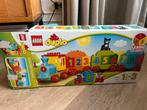 Duplo lego getallentrein 10847, Ophalen of Verzenden, Zo goed als nieuw, Overige merken