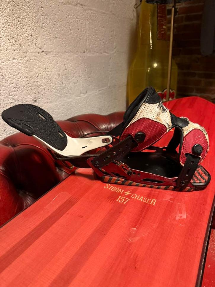 Flow bindingen. Alu profi. Nx maat M., Sport en Fitness, Snowboarden, Gebruikt, Bindingen, Ophalen of Verzenden