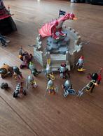 Playmobil Drakenburcht inclusief 9 poppetjes, Ophalen of Verzenden, Gebruikt