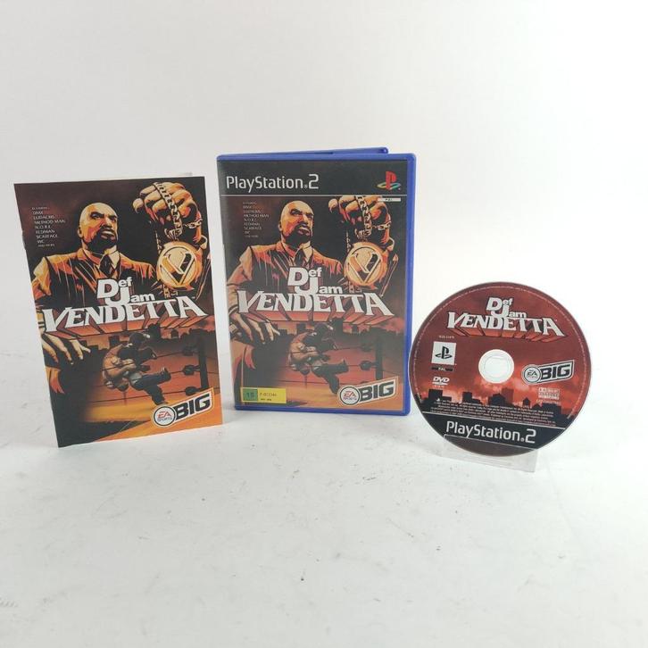 Def Jam Vendetta ps2 || Nu voor €19.99!, Spelcomputers en Games, Games | Sony PlayStation 2, Zo goed als nieuw, Muziek, 1 speler