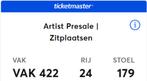 Kaart The Weeknd 16 juli 2026, Tickets en Kaartjes, Eén persoon, Juli