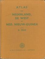 G.Prop - Atlas van Nederland, De West en ned. Nieuw-Guinea, Boeken, Atlassen en Landkaarten, Gelezen, Ophalen of Verzenden, Landkaart