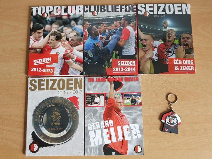 DVD’s van FEYENOORD / overzicht 5 seizoenen / GERARD MEIJER, Sport en Fitness, Voetbal, Nieuw, Overige typen, Ophalen of Verzenden