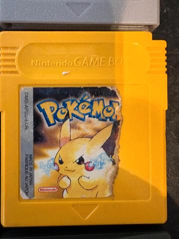 Pokemon Yellow game boy beschikbaar voor biedingen