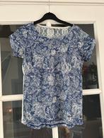 Nieuw blauwe kanten top Image maat S, Kleding | Dames, Tops, Blauw, Nieuw, Ophalen of Verzenden, Korte mouw